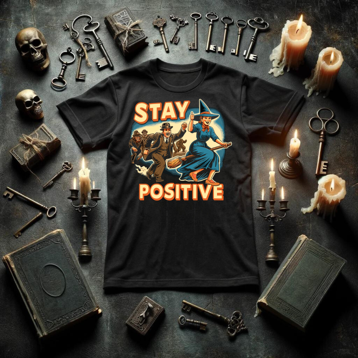 "Stay Positive" Unisex Tee