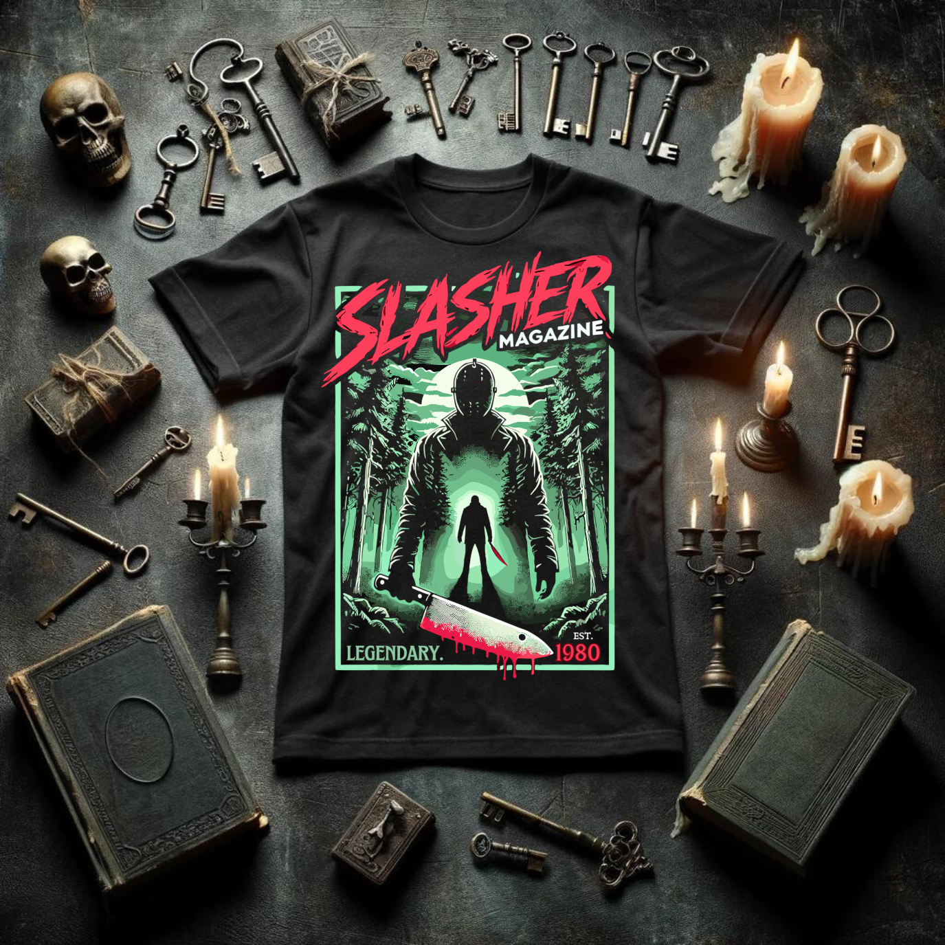 "Slasher Magazine" Unisex Tee