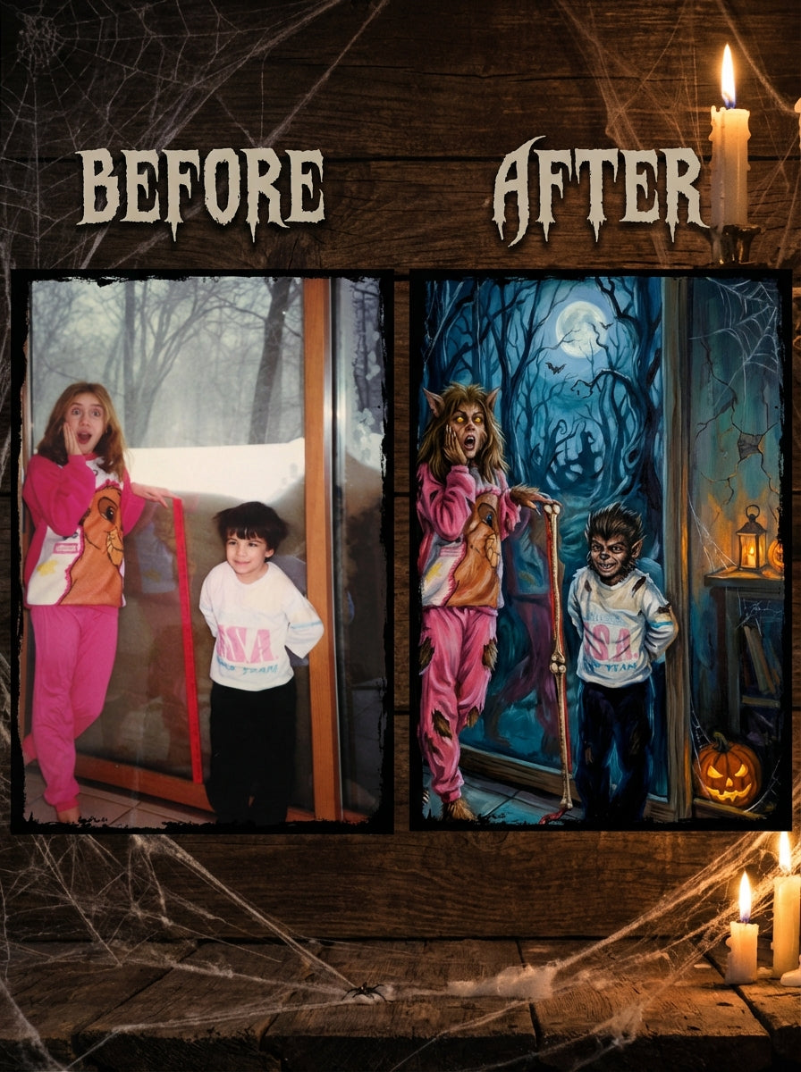 Spookify™ Your Photo – Custom Haunted Canvas