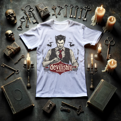 "Devilishly Handsome" Tee