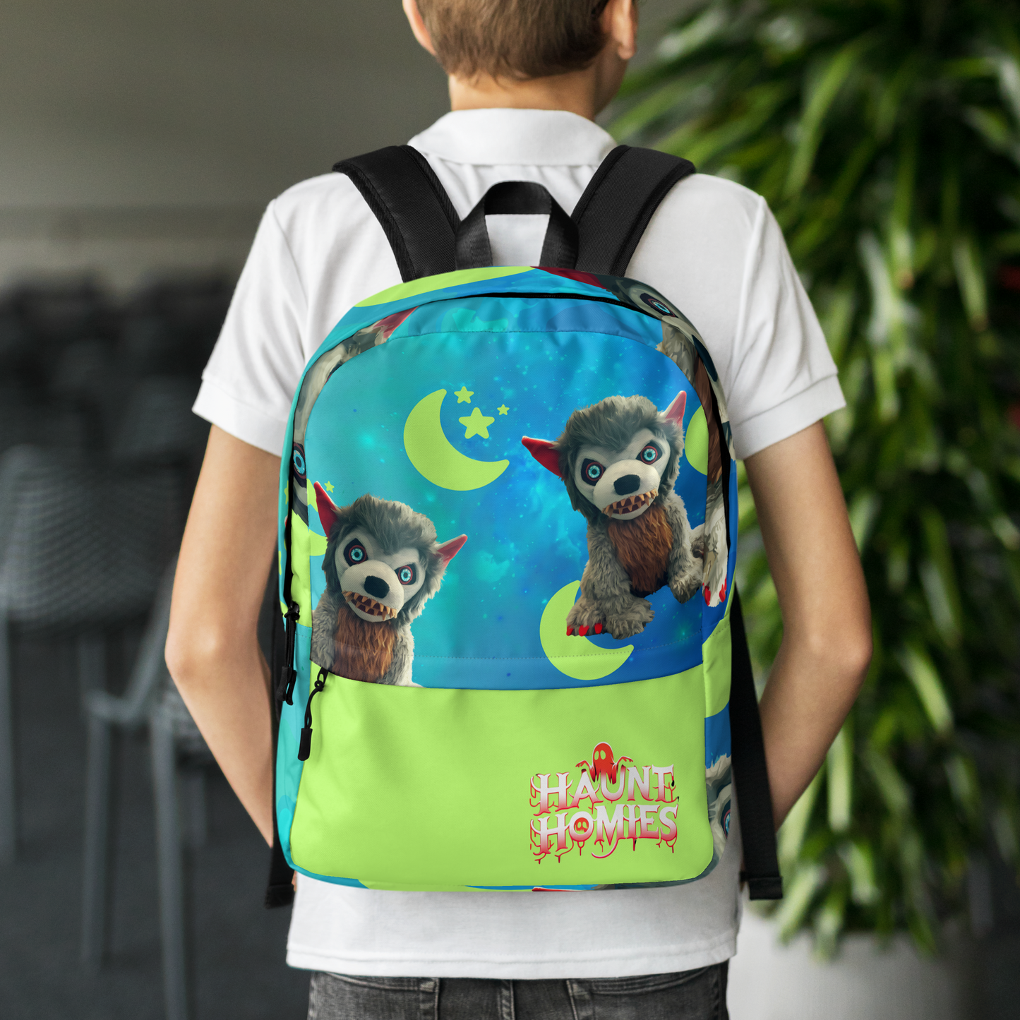 Grey Werewolf Backpack - 2 Styles