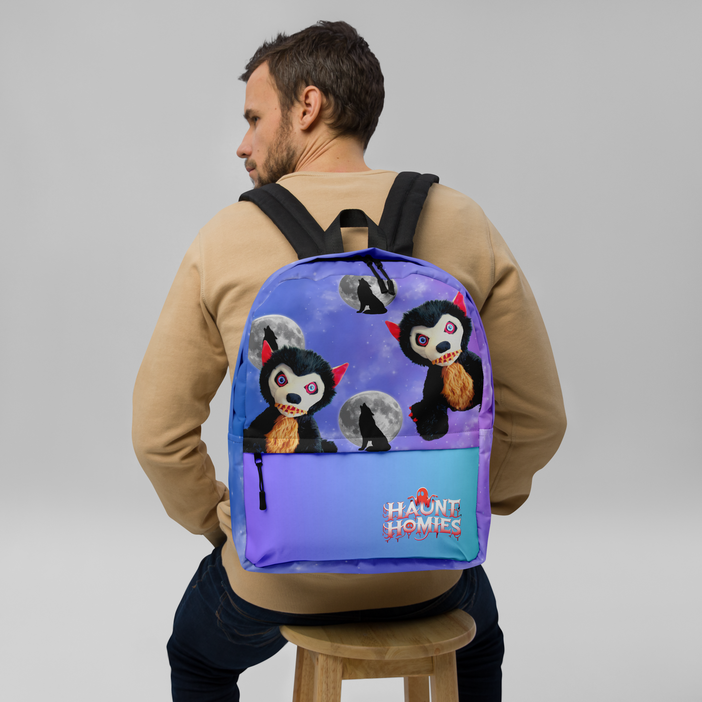 Black Werewolf Backpack - 2 Styles