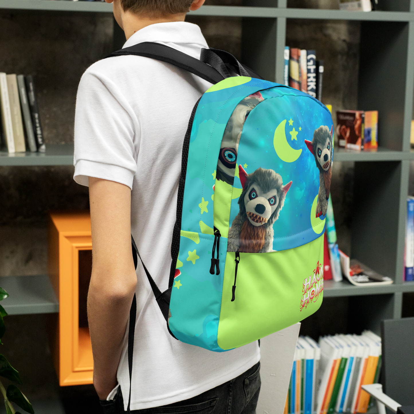 Grey Werewolf Backpack - 2 Styles