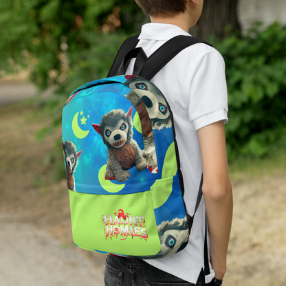 Grey Werewolf Backpack - 2 Styles