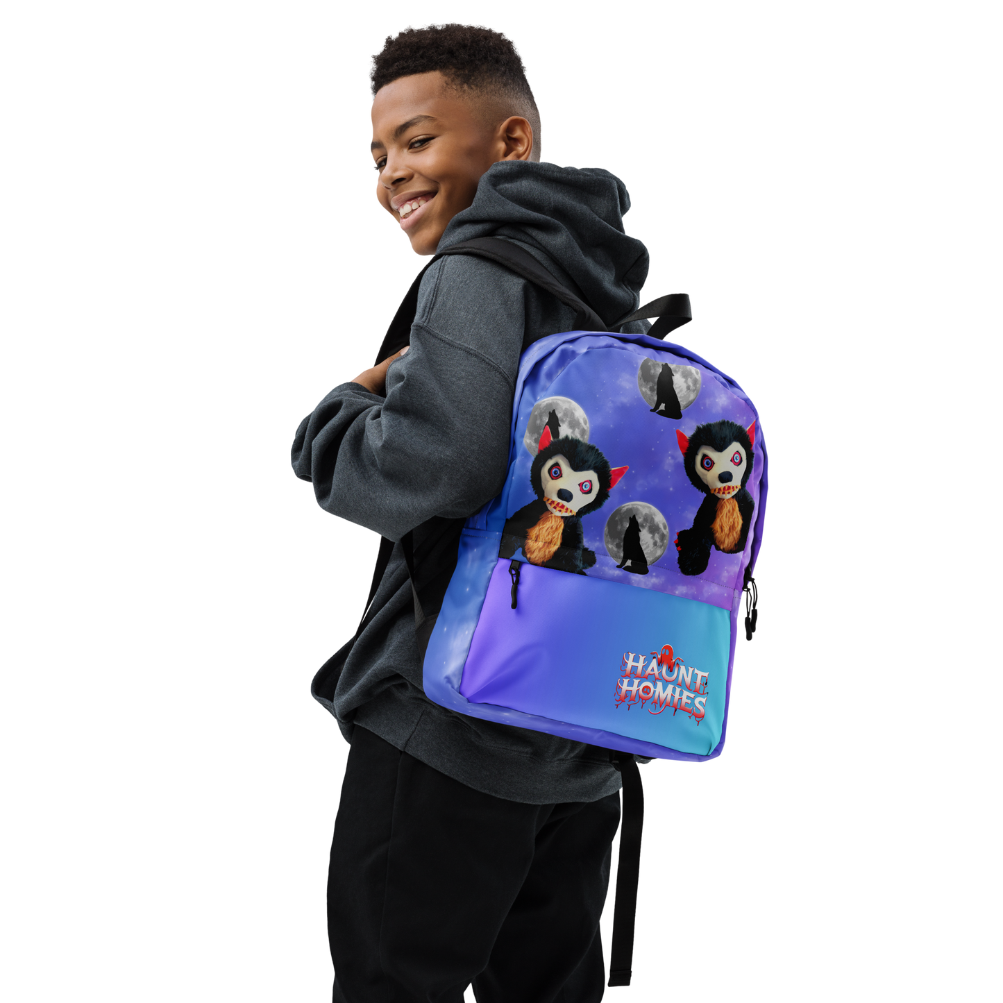 Black Werewolf Backpack - 2 Styles