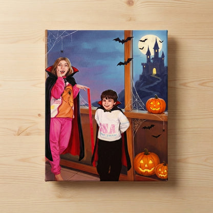 Spookify™ Your Photo – Custom Haunted Canvas