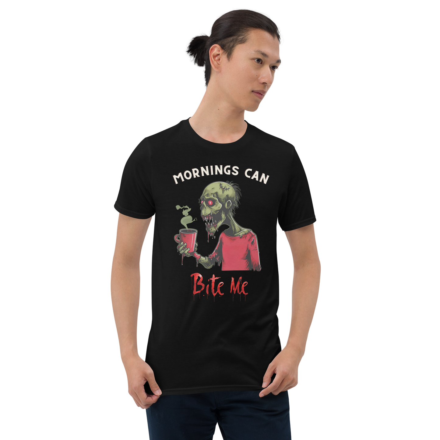 Unisex "Mornings Can Bite Me" Tee