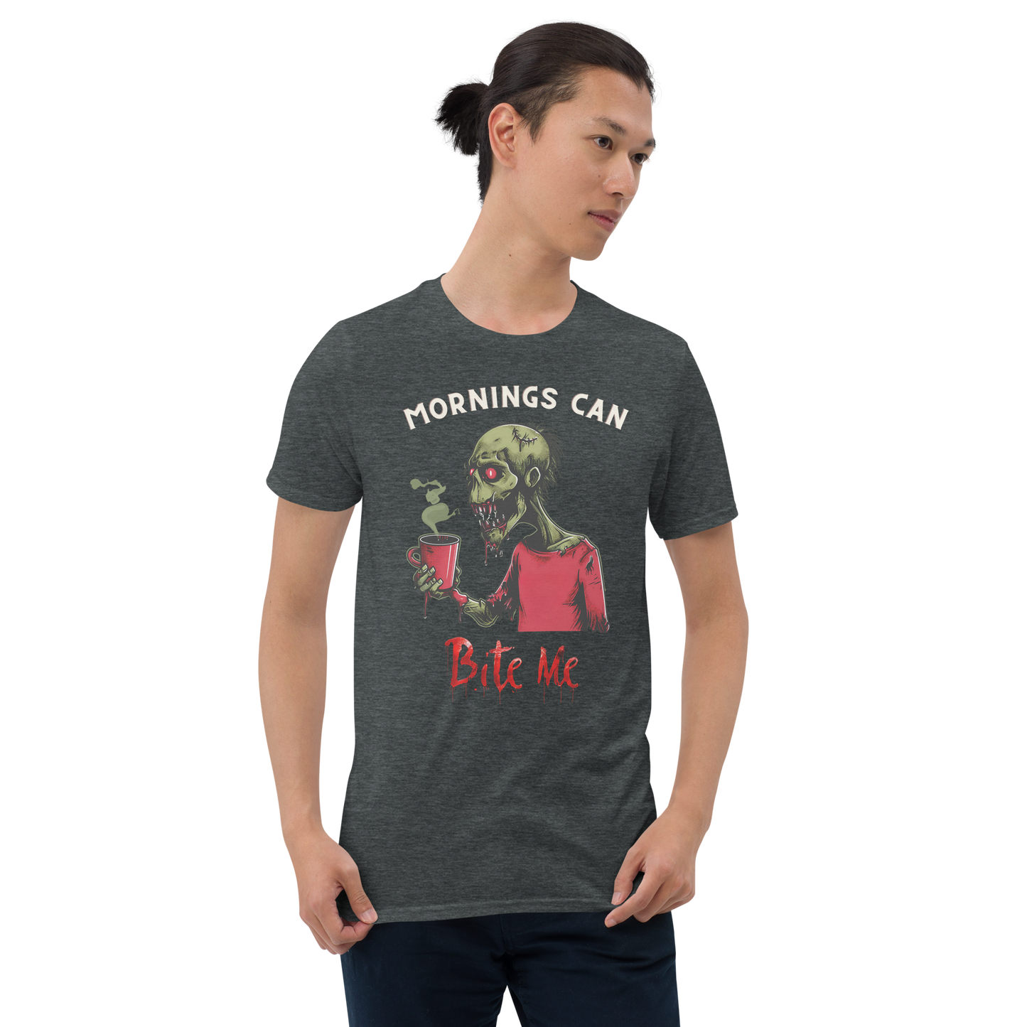 Unisex "Mornings Can Bite Me" Tee